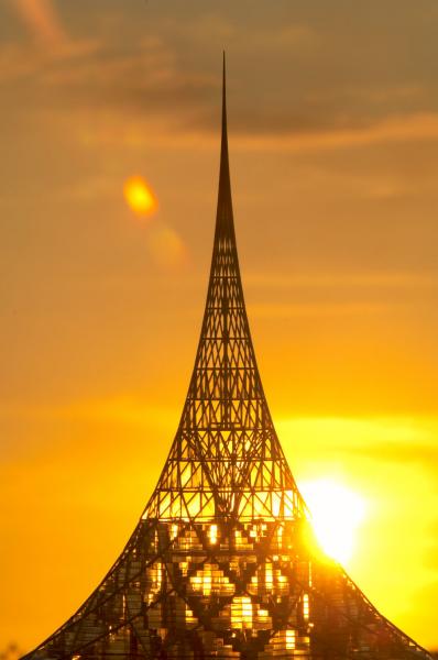 Архитектурный проект Хрустальный остров. Москва, Фостер